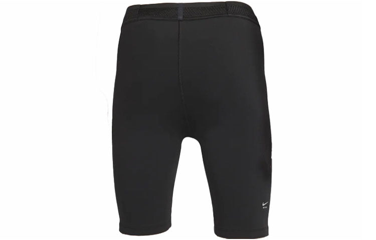 Men's Nike x MMW Crossover Solid Color Yoga 3 In 1 Sports Shorts Black DD9440-010