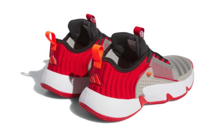 (GS) adidas Trae Unlimited Big 'Metal Grey Better Scarlet' IG0703