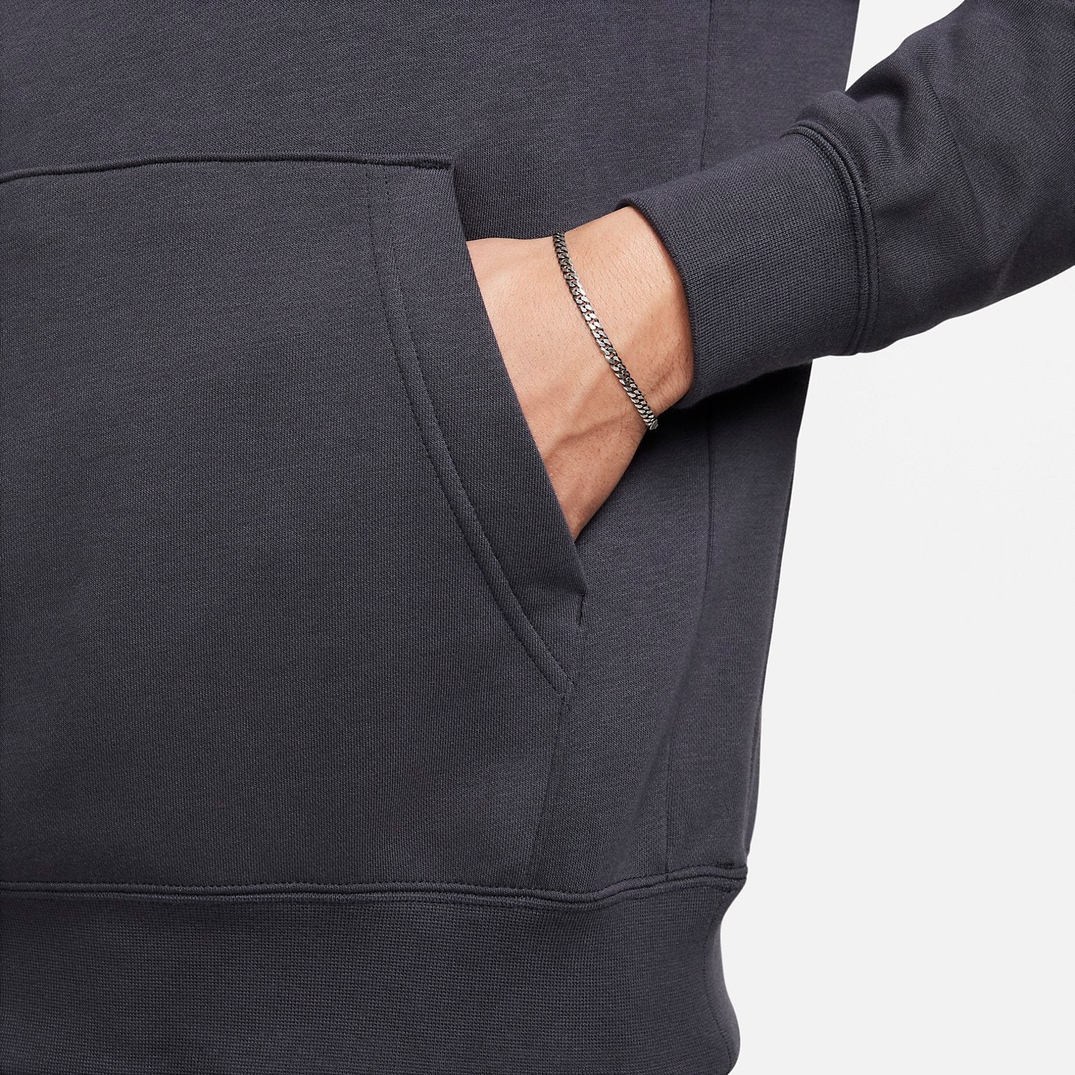 Nike Sportswear French Terry Pullover Hoodie 'Anthracite' FZ4765-060