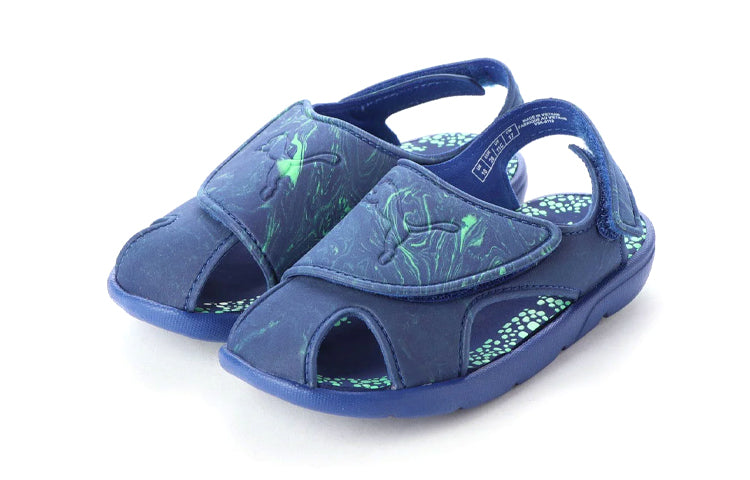 (PS) PUMA Summer Sandals 2 Marble Sandal Blue 369498-02