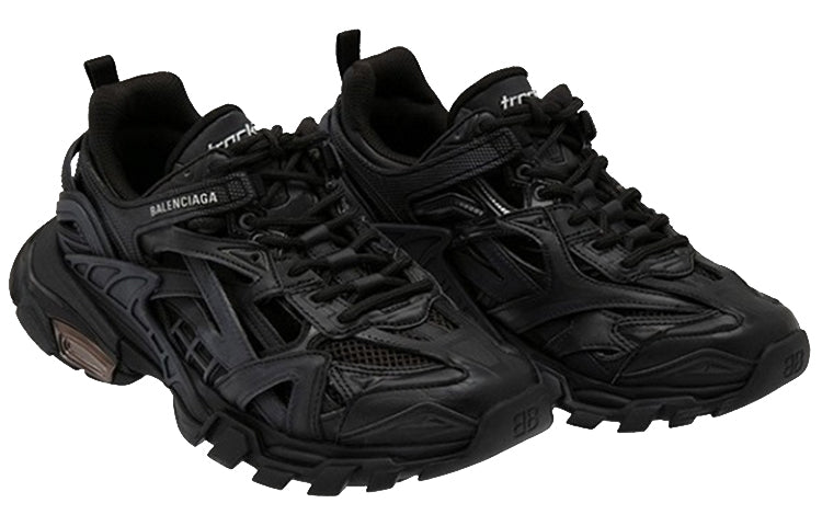 (WMNS) Balenciaga Track 2.0 Sneakers 'Black' 568615W2MA11000