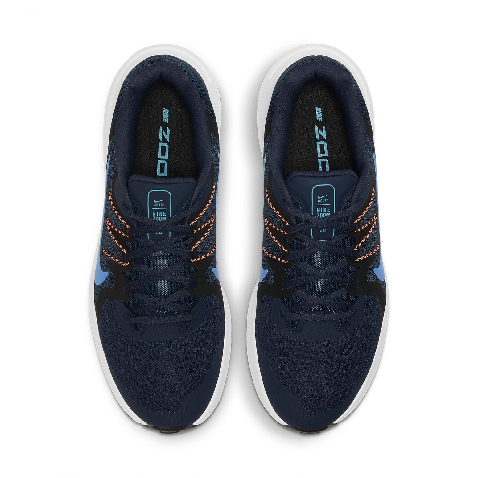Nike Zoom Span 3 Low Tops Colorblock Casual Deep Blue CQ9269-404
