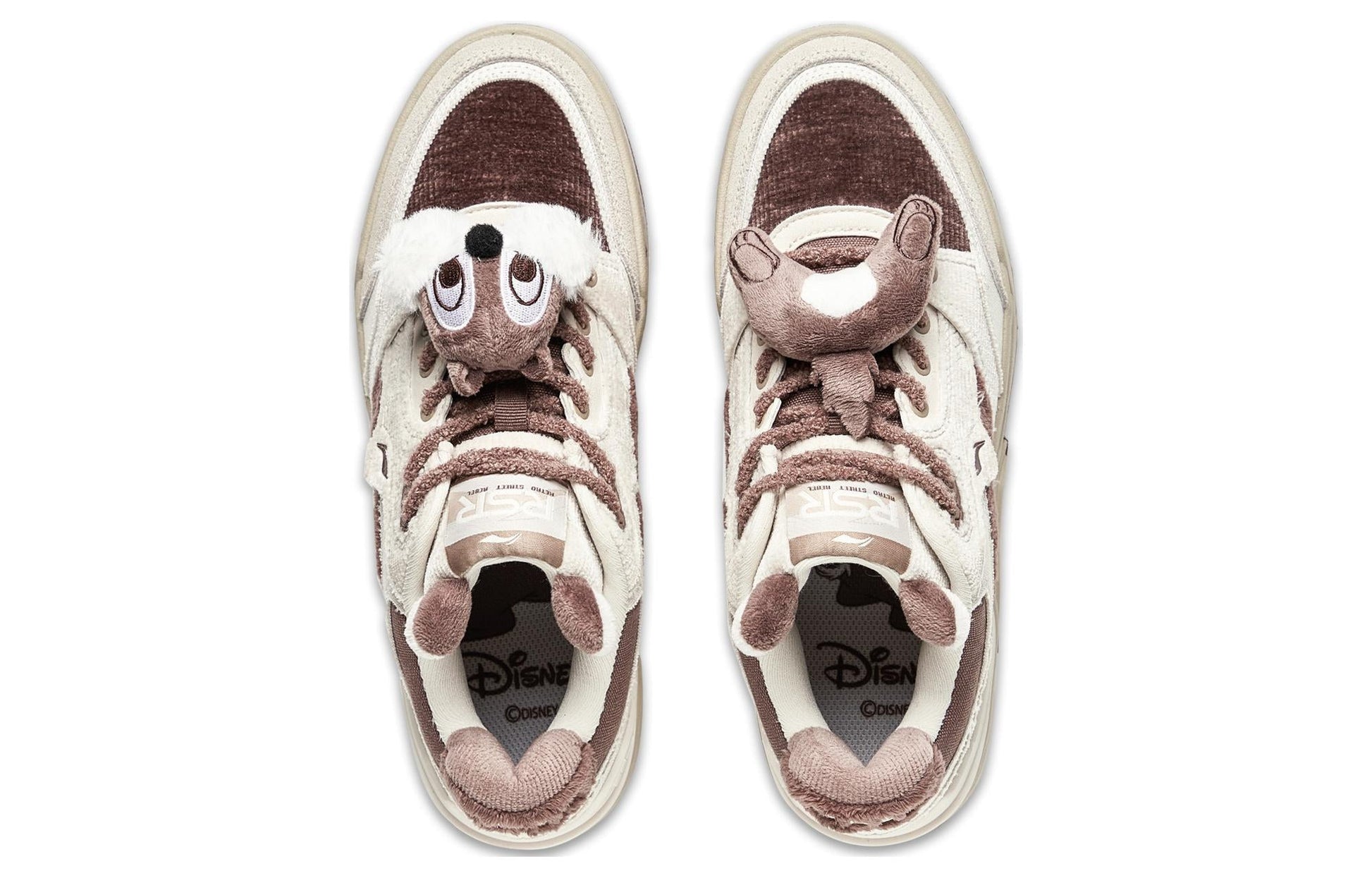 (WMNS) Li-Ning RSR 101 Low x Disney Chip 'n' Dale 'Grey Brown' ABCS108-4