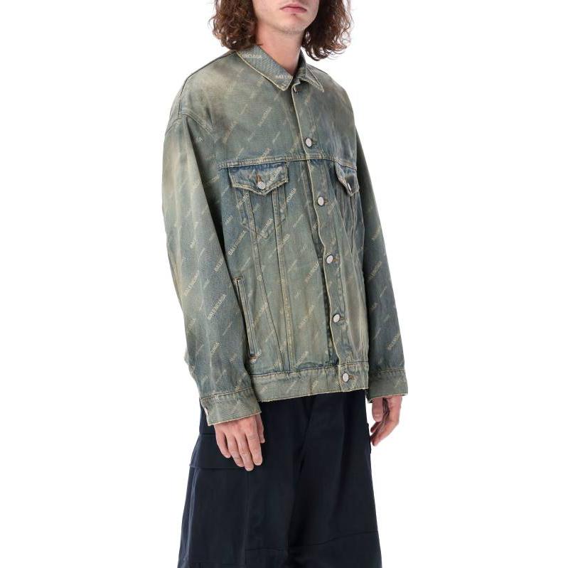 Balenciaga Denim Jacket Large Fit 'Light Japanese Indigo' 719319TNW553221