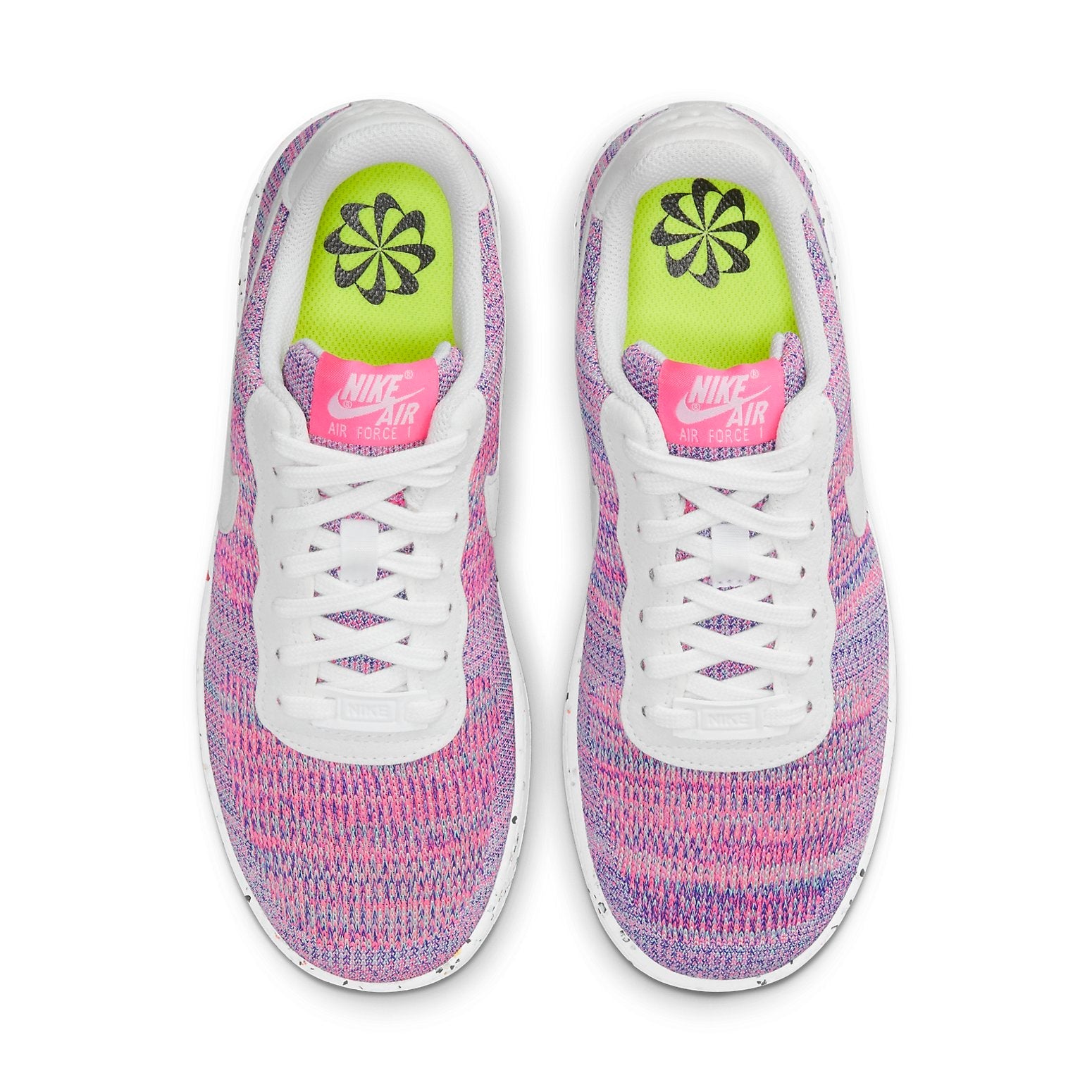 (WMNS) Nike Air Force 1 Crater Flyknit 'Fuchsia Glow' DC7273-500