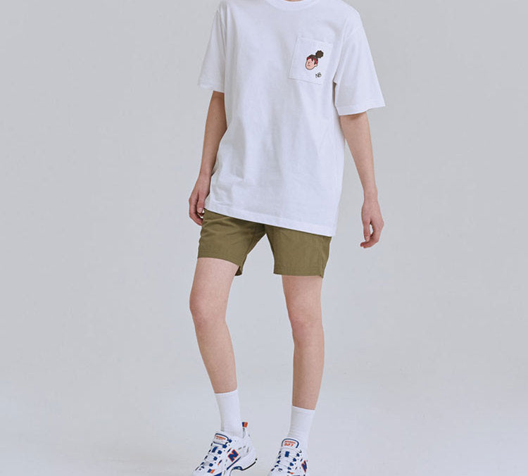 New Balance x Jeon Hwangil Unisex Tee White NBNEA2L233-10