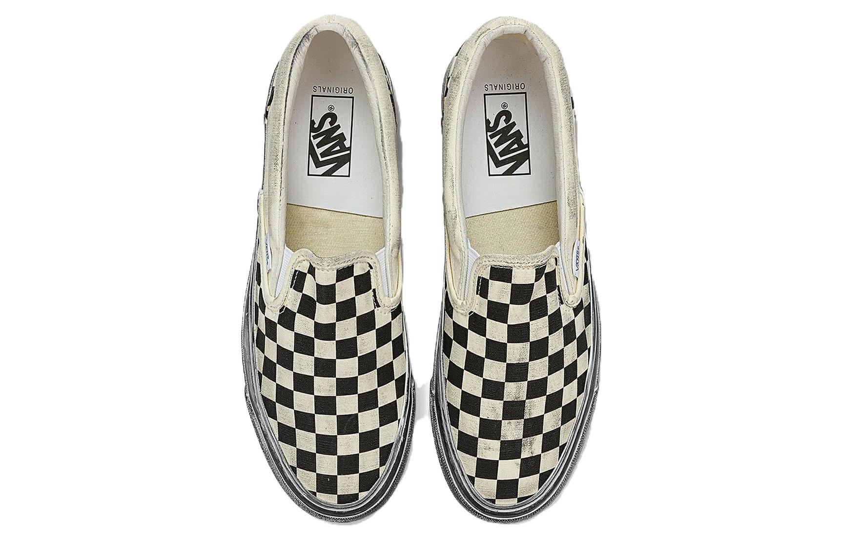 Vans OG Classic Slip-On LX 'Stressed - Black Checkerboard' VN0A32QNBKC
