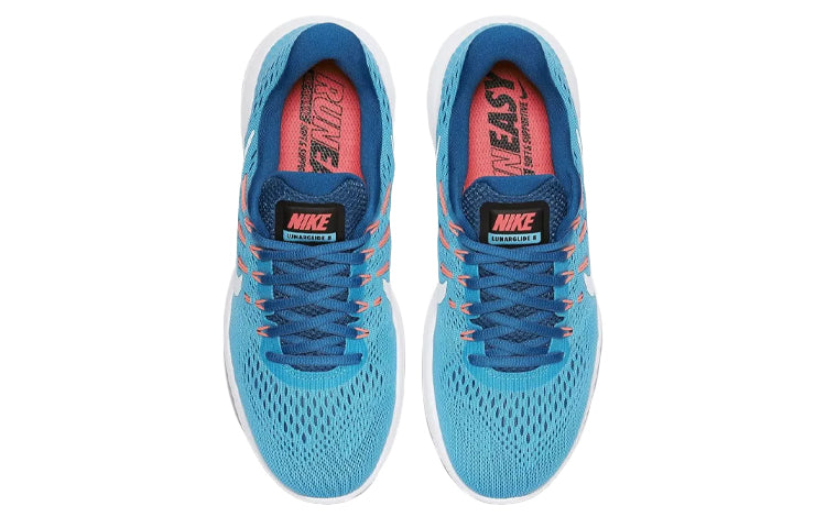 (WMNS) Nike Lunarglide 8 'Chlorine Blue Glacier Blue White' 843726-405