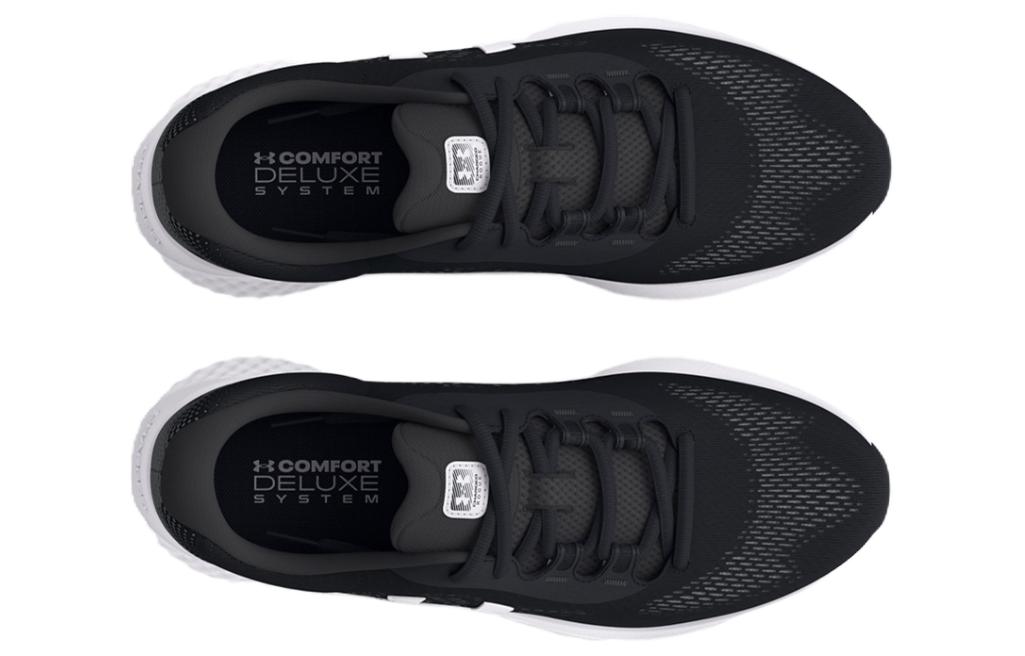 Under Armour Charged Rogue 4 4E Wide 'Black White' 3027004-001
