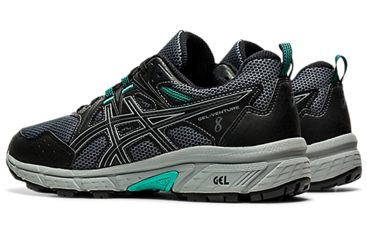 (WMNS) ASICS Gel-Venture 8 Wide 'Black Sheet Rock' 1012A706-004