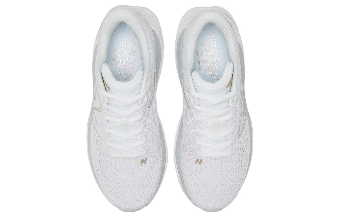 (WMNS) New Balance Fresh Foam X 860 V13 'White Light Gold Metallic' W860W13