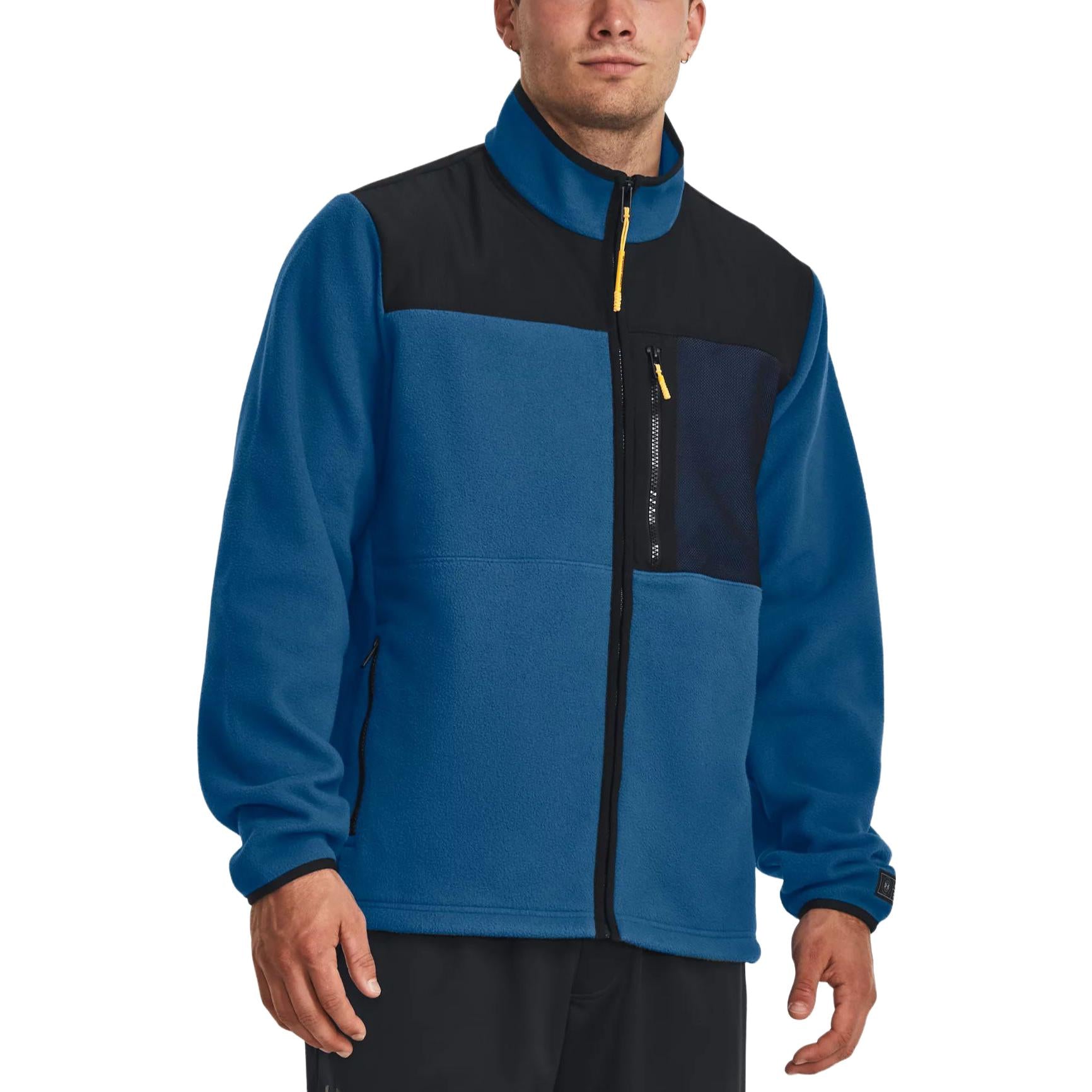 Under Armour Microfleece Maxx Full Zip Jacket 'Blue' 1379916-426