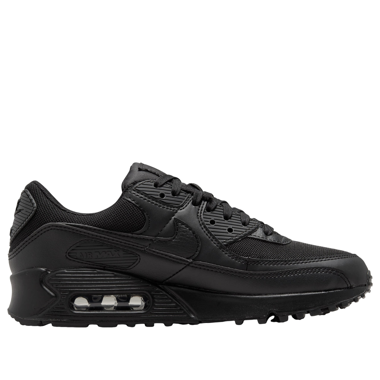 (WMNS) Nike Air Max 90 'Triple Black' DH8010-001