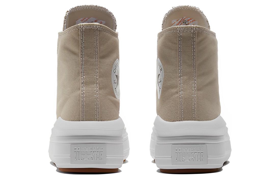 (WMNS) Converse Chuck Taylor All Star Move Platform High 'Beach Stone' A04365C