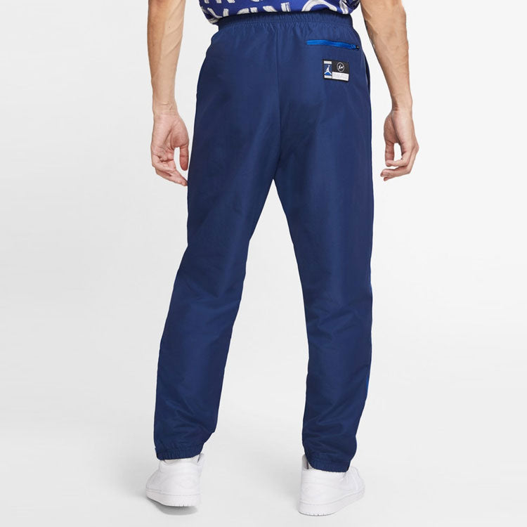 Air Jordan x Fragment Woven Pant 'Navy/Sport Royal/White' DA2979-414