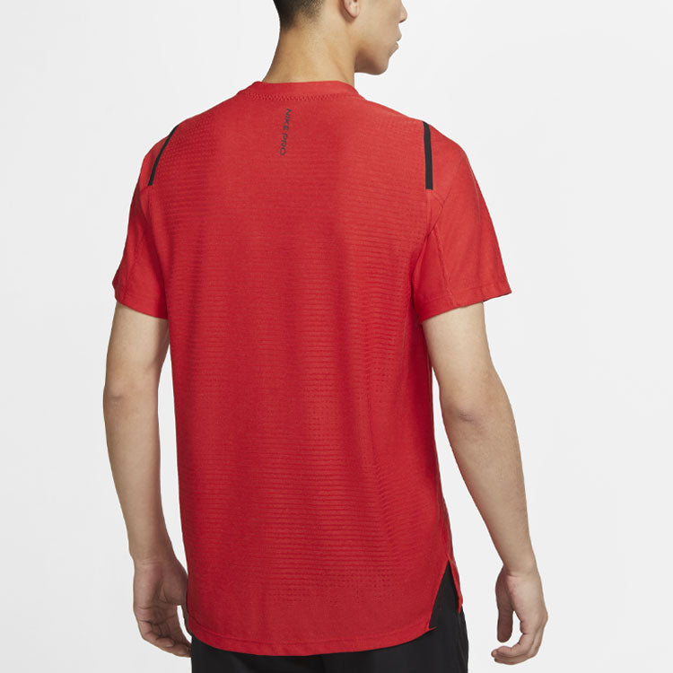 Nike Athleisure Casual Sports Short Sleeve Red CU4990-657