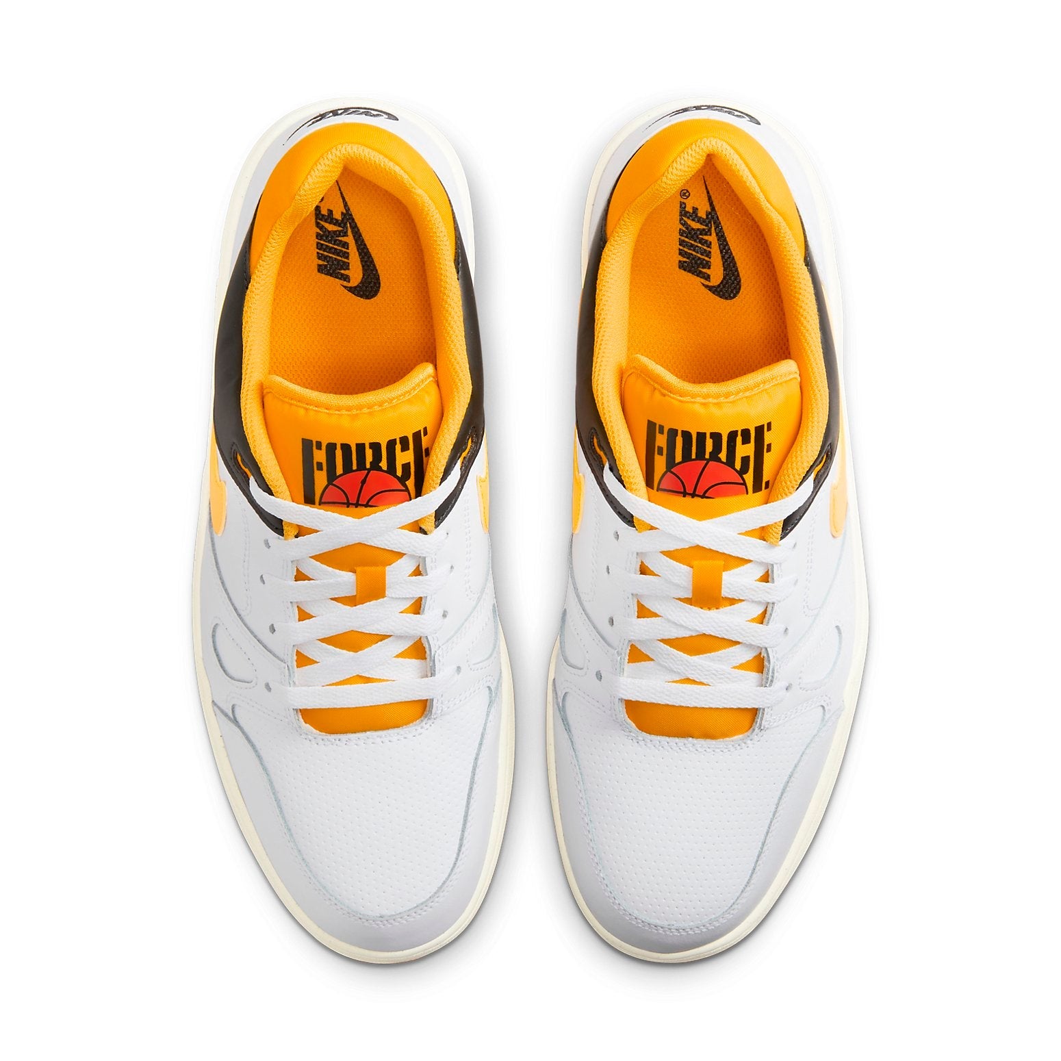Nike Full Force Low 'White Black Sail University Gold' FB1362-103