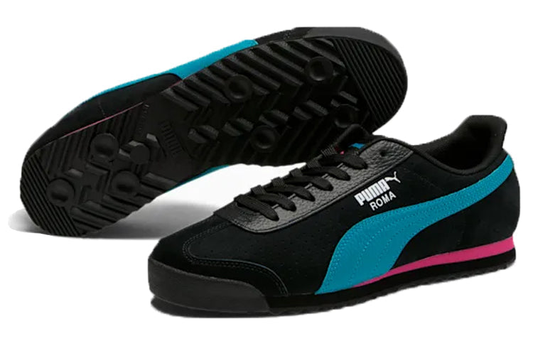 PUMA Roma XTG Perf Black/Blue 370311-01