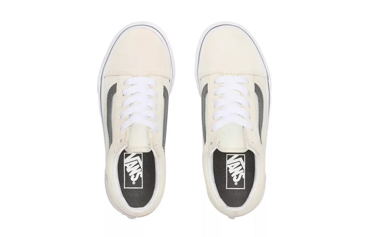 (PS) Vans Pop Old Skool Shoes 'White Grey' VN0A4BUU0K8