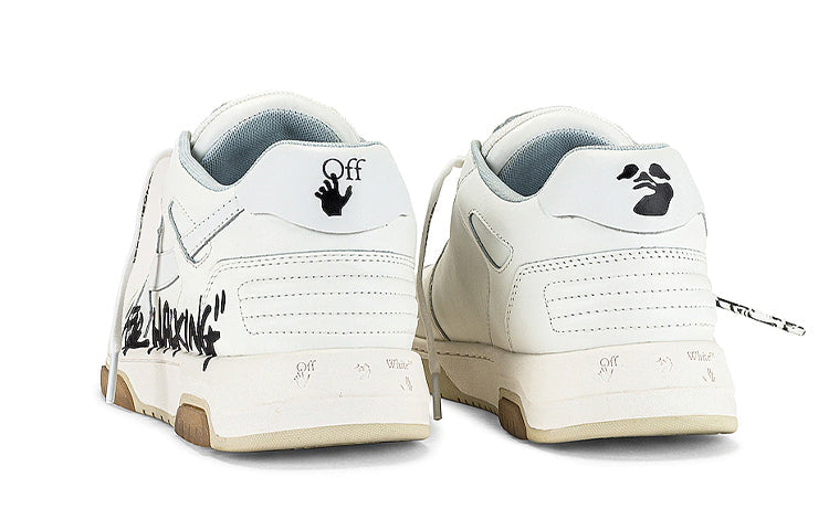 Off-White Out Of Office Leisure Sneakers Black/White OMIA189R21LEA0020101