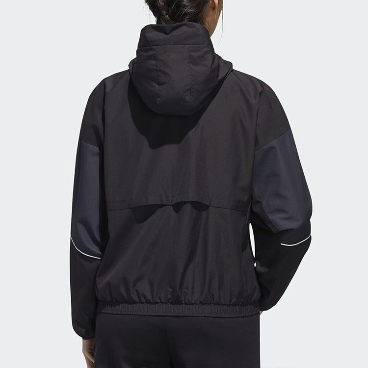 (WMNS) adidas Athleisure Casual Sports Woven Jacket Black GF0142