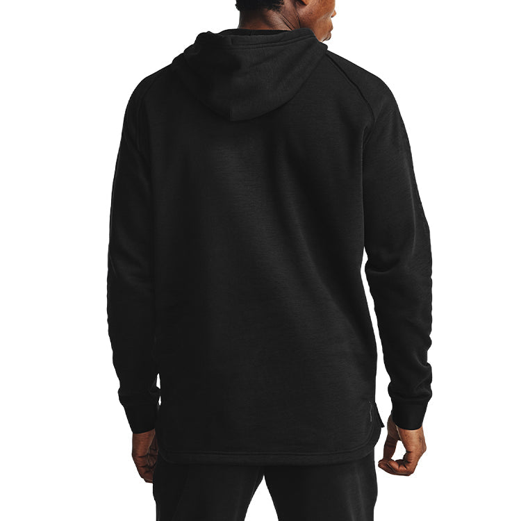 Under Armour Project Rock Charged Cotton Logo Hoodie 'Black' 1357193-001