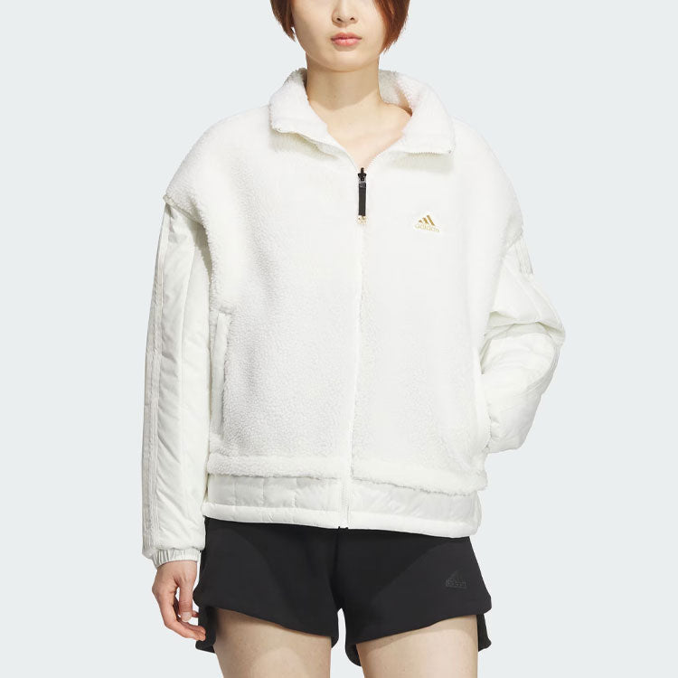 (WMNS) adidas CNY Reversible Padded Jackets Asia Sizing 'White' IX5957