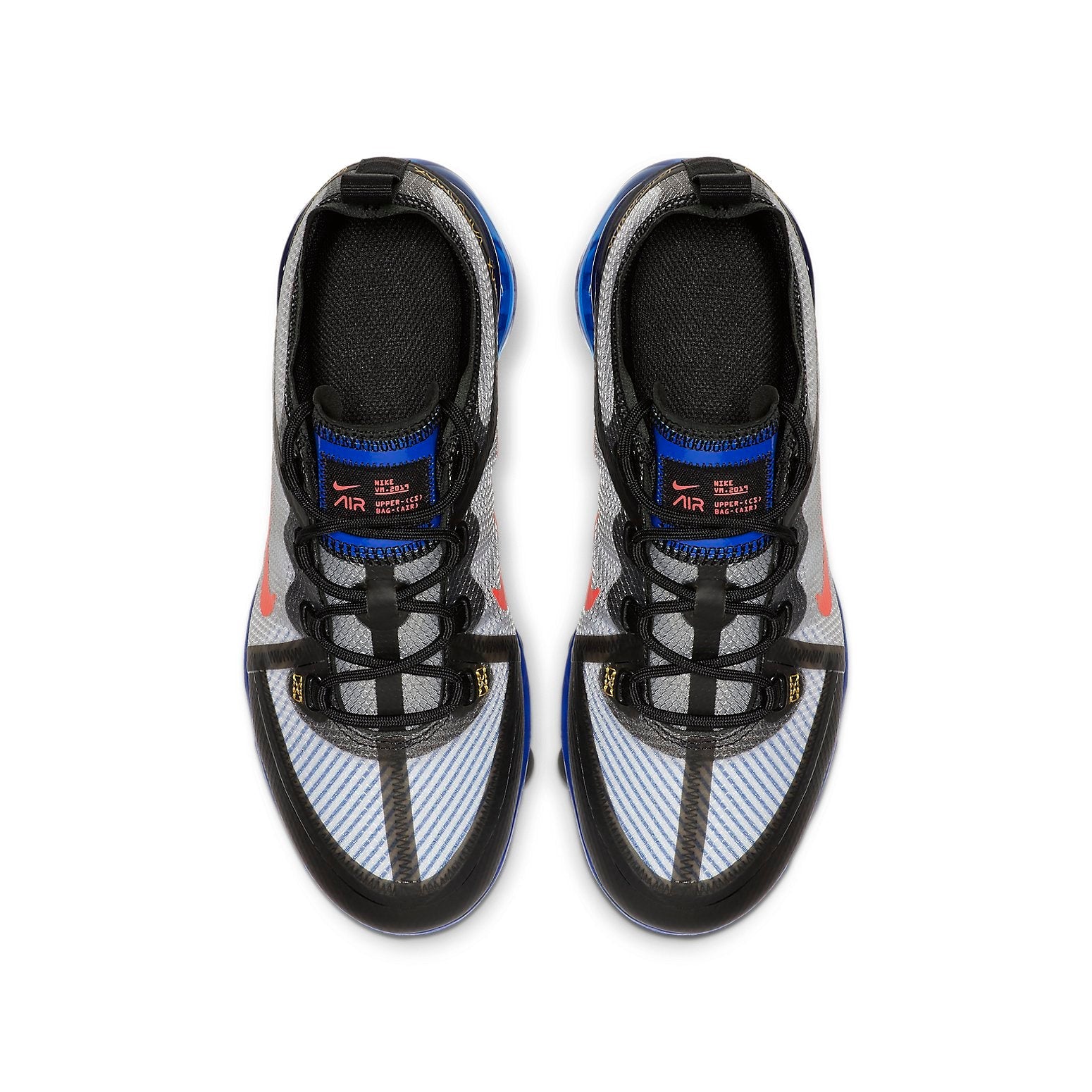 (GS) Nike Air VaporMax 2019 'Black Hyper Blue' AJ2616-007