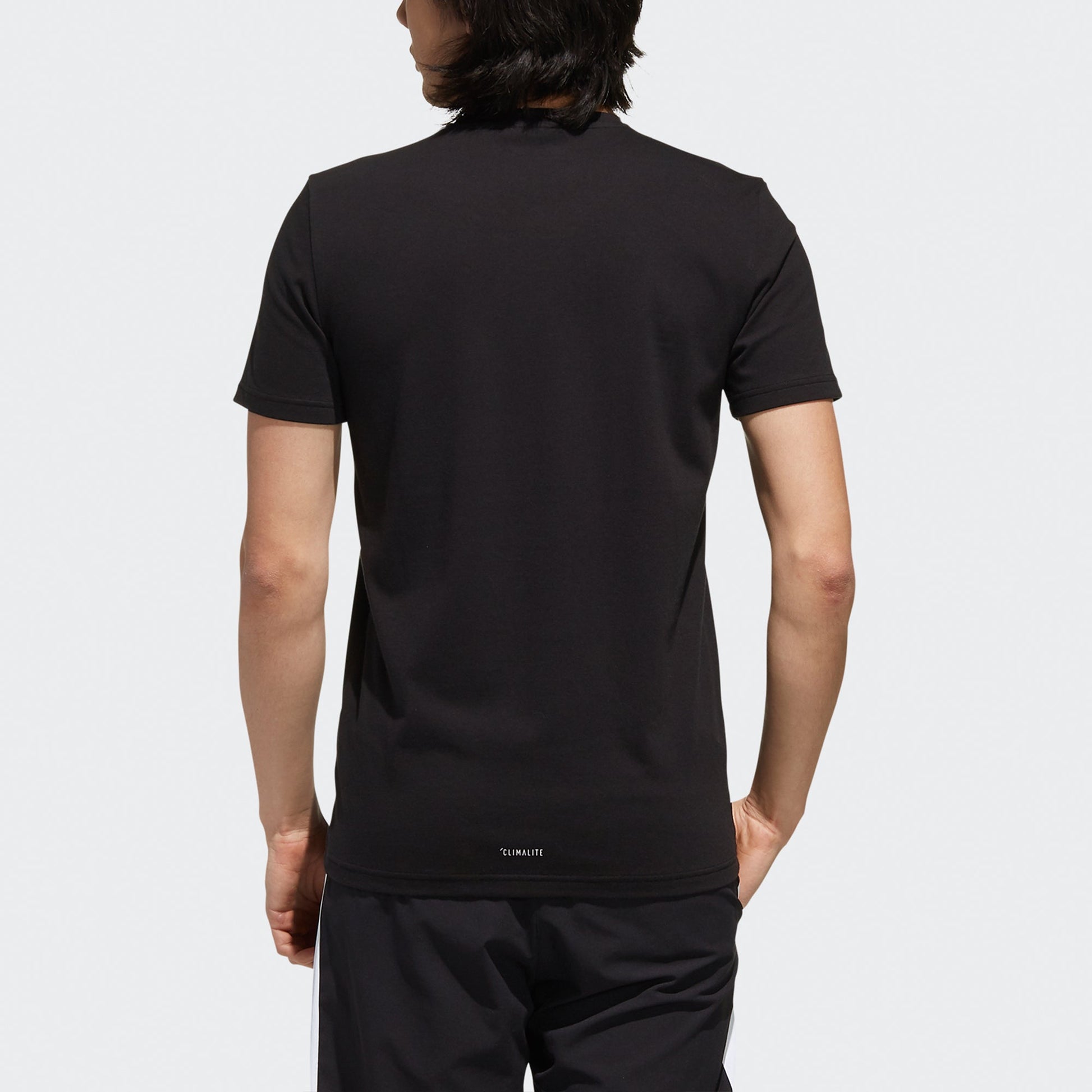 adidas neo Cs Bth Tee Ss Logo Tee Men's Black EJ7075