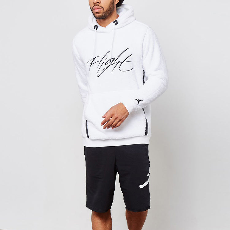 Men's Air Jordan Plush Us Edition White Pullover AH6250-100