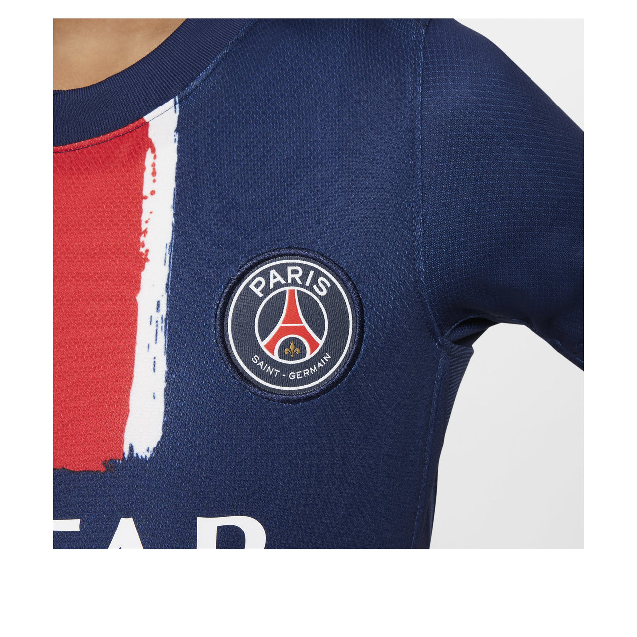 (GS) Nike Dri-FIT Football Paris Saint-Germain 24/25 Stadium Home Replica Jersey 'Navy Red' FN9155-411