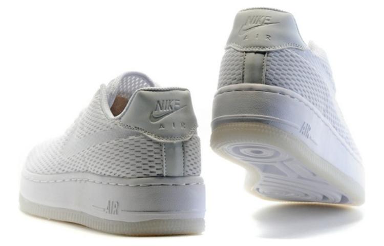 (WMNS) Nike Air Force 1 Low Upstep BR 'Tripe White' 833123-100