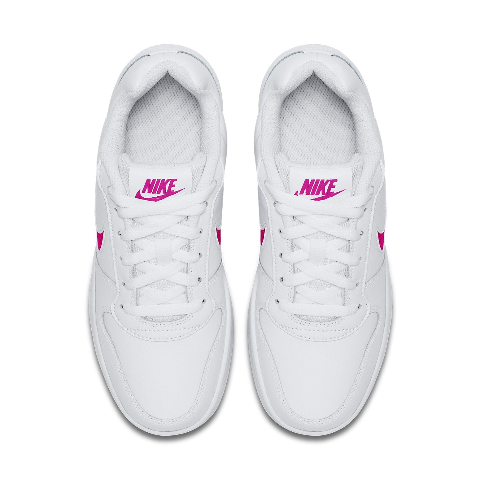 (WMNS) Nike Ebernon Low White/Red AQ1779-103