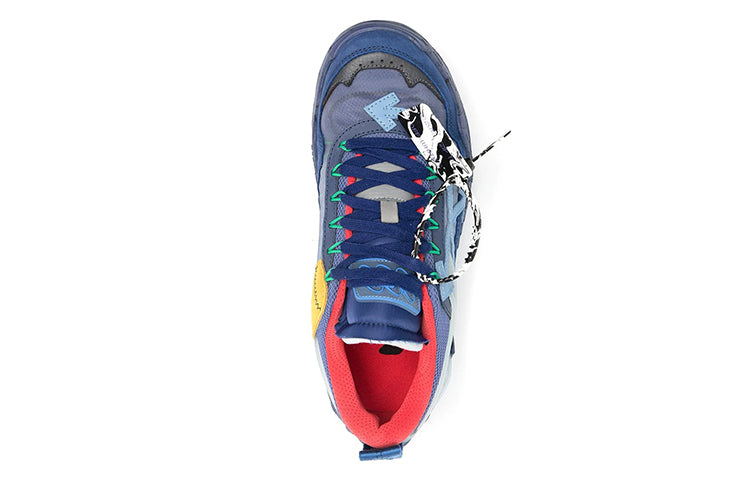Off-White Running Shoes Blue OMIA139S21FAB0014540