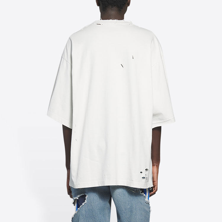 Balenciaga FW21 HI MY NAME IS WIDE FIT Tee 661715TKVF19081