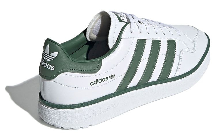 adidas Team Court Shoes 'White Collegiate Green' FY2720