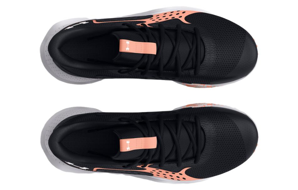 (PS) Under Armour Jet '23 Basketball Shoes 'Black Orange' 3026636-002