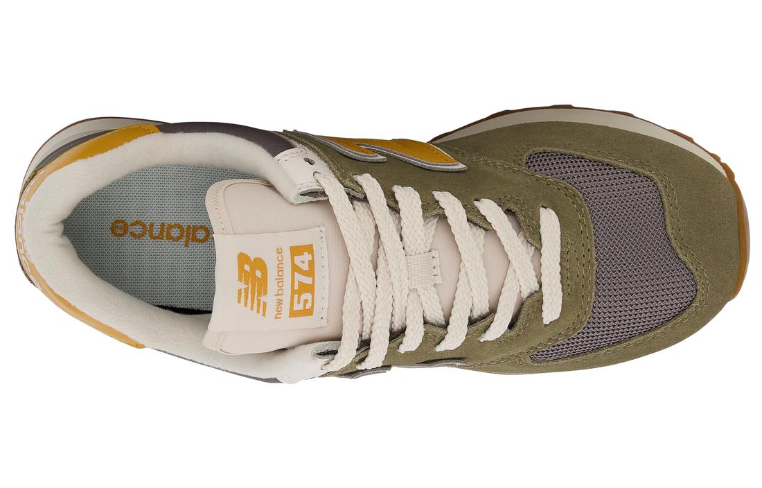 (WMNS) New Balance 574 'Dark Green Yellow Gray' WL574RCE