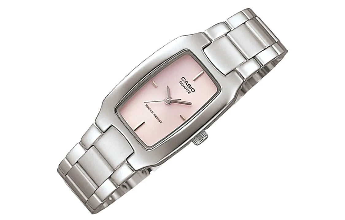 CASIO Golden Quartzes Waterproof Pink Analog LTP-1165A-4C