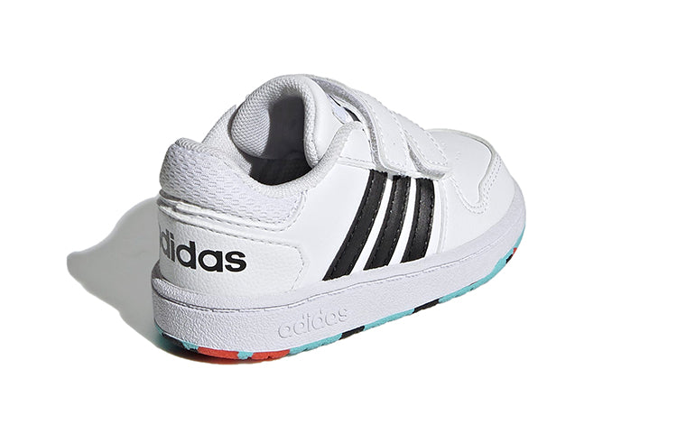 (TD) adidas Hoops 2.0 Shoes 'White Black' H01551