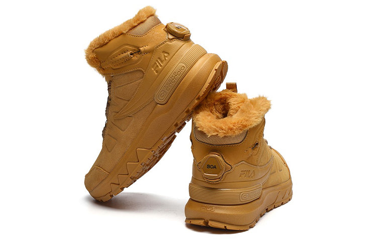 (WMNS) FILA Outdoor Ruuner Hi 'Yellow Silver' A12W142210FHS