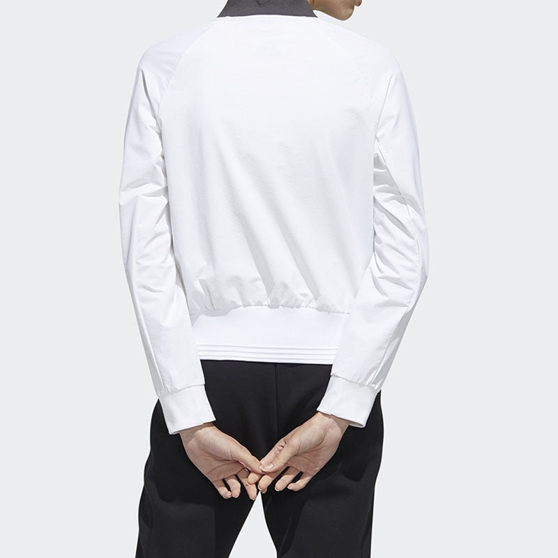 (WMNS) adidas Woven aviator Jacket White FM9314