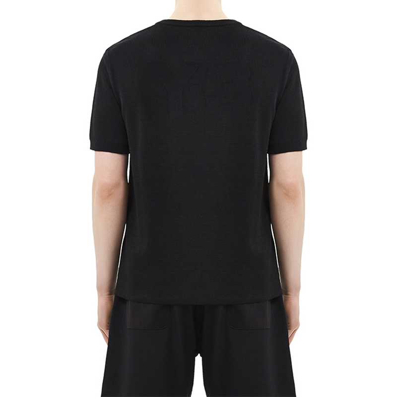 Men's Y-3 Back Large Logo Casual Black FN3382