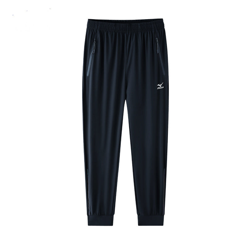 Mizuno Logo Casual Pants 'Black' A2CF2109