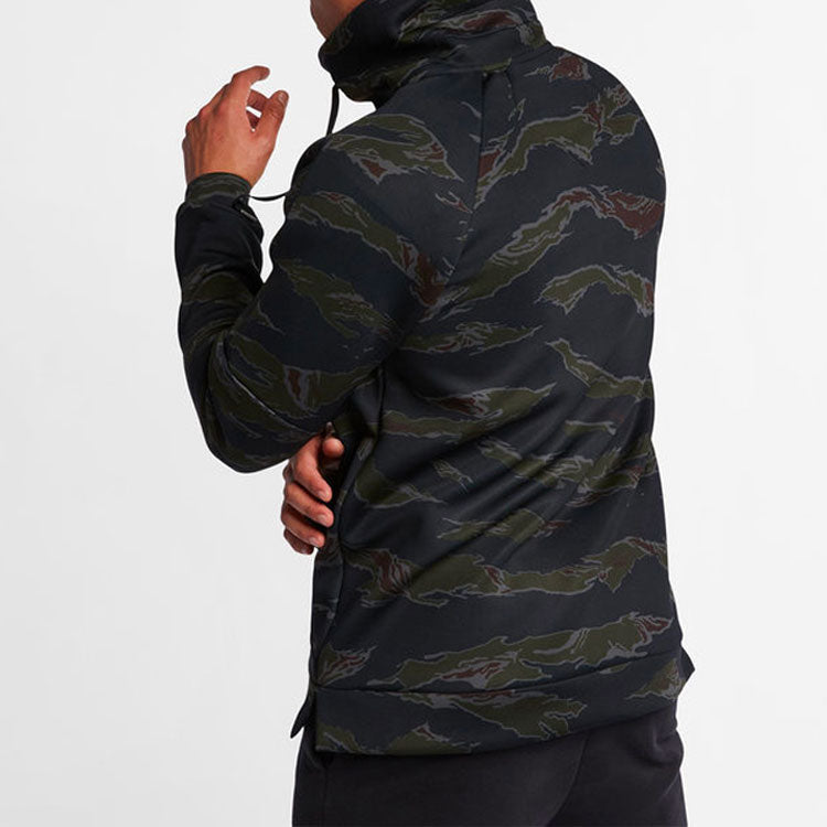 Air Jordan Athleisure Casual Sports Cardigan Pullover Jacket Camouflage AH6164-010