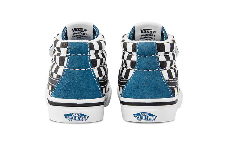 Vans Sk8-Mid Reissue V Toddler Black/White Checkboard VN0A5DXD2JE
