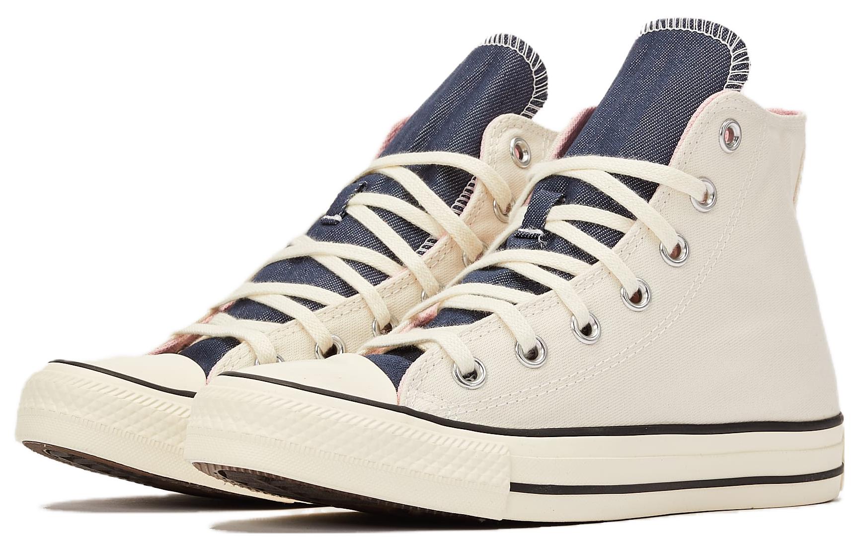(WMNS) Converse Chuck Taylor All Star High 'Denim - Egret' A02881F