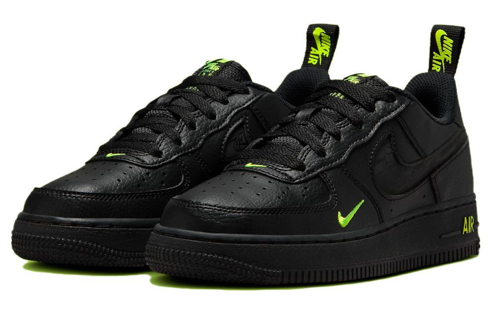 (GS) Nike Air Force 1 Low 'Black Volt' FV7020-001