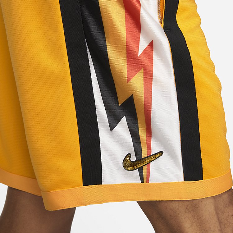 Nike Dri-fit Dna+ Rayguns Basketball Shorts 'Yellow' DJ5322-739