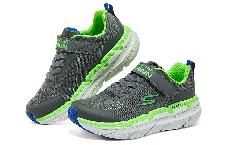 (GS) Skechers Go Run Max Cushioning Premier 'Grey Green' 405030L-CHAR